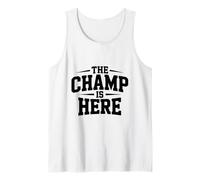 Il Campione è Qui Citazione Motivazionale per i Vincitori Canotta