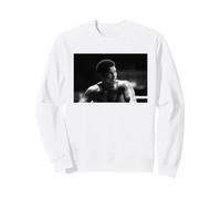 Il Campione Muhammad Ali Si Allena per Richard Dunn Fight Boxing Felpa