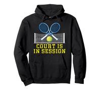 Il Campo è in sessione Tennis Repeat Player Varsity Team Felpa con Cappuccio