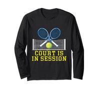 Il Campo è in sessione Tennis Repeat Player Varsity Team Maglia a Manica