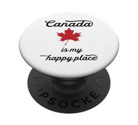 Il Canada è il mio posto felice PopSockets PopGrip Adesivo