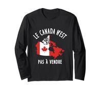 Il Canada non è in vendita Le Canada N'est Pas à Vendre Maglia a Manica