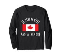 Il Canada Non è in Vendita Le Canada N'est PAS à Vendre Maglia a Manica