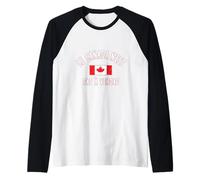 Il Canada non è in vendita Le Canada N'est Pas à Vendre Maglia con Maniche Raglan