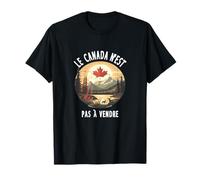 Il Canada non è in vendita Le Canada N'est Pas à Vendre Maglietta