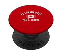 Il Canada non è in vendita Le Canada N'est Pas à Vendre PopSockets PopGrip Adesivo