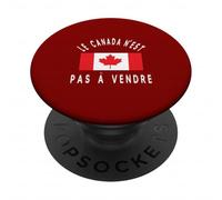 Il Canada non è in vendita Le Canada N'est Pas à Vendre PopSockets PopGrip Adesivo