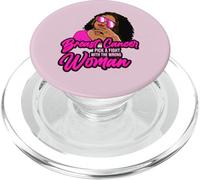 Il cancro al seno ha scelto una lotta con la ragazza nera della donna Wong PopSockets PopGrip per MagSafe