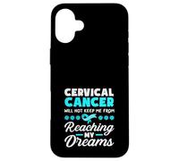 Il cancro cervicale non mi impedirà di raggiungere i miei sogni Custodia per iPhone 16 Plus