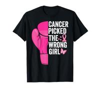 Il Cancro ha Scelto Il Supporto per i riconoscimenti del Cancro al Seno della Ragazza sbagliata Maglietta