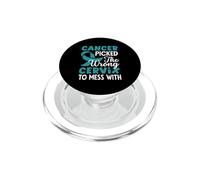 Il cancro ha scelto la cervice sbagliata per rovinare con il nastro di consapevolezza PopSockets PopGrip per MagSafe