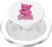 Il cancro non bussa al cancro al seno Meowt PopSockets PopGrip per MagSafe