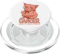 Il cancro non bussa al cancro uterino Meowt PopSockets PopGrip per MagSafe