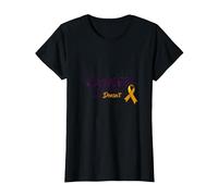 Il Cancro Succhia la Fede Non Citazione ispiratrice del Sopravvissuto Maglietta, Donna, Nero, XL
