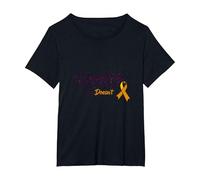 Il Cancro Succhia la Fede Non Citazione ispiratrice del Sopravvissuto Maglietta, Donna Plus-Size, Nero, 4X
