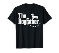 Il Cane Bassotto Divertente Padre Amante dei Cani Maglietta