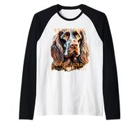 Il Cane del Territorio della Carolina Il Boykin Spaniel Maglia con Maniche Raglan