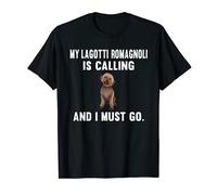 Il Cane Mi Chiama Devo Andare Lagotto Romagnolo Maglietta