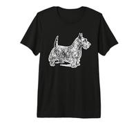 Il Cane Scozzese Scotch Terrier Maglietta Premium