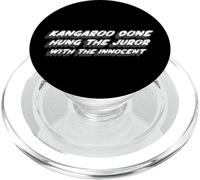 Il canguro ha appeso il giurato con l'innocente | Lyric PopSockets PopGrip per MagSafe