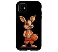 Il canguro prende il controllo del campo da basket Custodia per iPhone 11