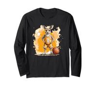 Il canguro rimbalza nel gioco con stile Maglia a Manica