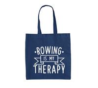 Il Canottaggio È La Mia Terapia - Borsa In Tela - Rower Canoe Kayak Sport
