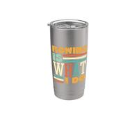 Il canottaggio è quello che faccio canottaggio in stile vintage Bicchiere termico in acciaio inox doppia parete