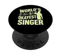 Il cantante cantante più buono del mondo PopSockets PopGrip Adesivo