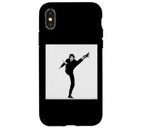 Il cantante degli INXS Michael Hutchence Calcio di Simon Fowler Custodia per iPhone X/XS