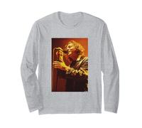 Il cantante dei Pearl Jam Eddie Vedder di Andy Willsher Maglia a Manica