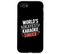 Il cantante karaoke più buono del mondo Amante della musica divertente Custodia per iPhone SE (2020) / 7 / 8