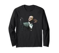 Il cantante Phil Collins dal Vivo sul palco 1990 Maglia a Manica