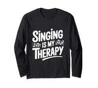 Il Canto è Il Mio Amante della Musica in Terapia per i cantanti Maglia a Manica