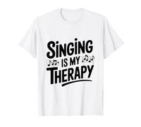 Il Canto è Il Mio Amante della Musica in Terapia per i cantanti Maglietta