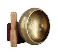 Il canto tibetano, Il suono, Set di campane tibetane for la luna piena, for la guarigione del suono, yoga, rilassamento, equilibrio dei chakra, fatto a mano(17cm)