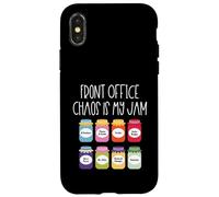 Il caos del front office è il mio segretario scolastico e personale d'ufficio Custodia per iPhone X/XS