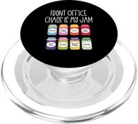 Il caos del front office è il mio segretario scolastico e personale d'ufficio PopSockets PopGrip per MagSafe