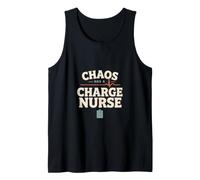 Il Caos ha Una Carica Infermiera ER Med Surg Nurse Life Canotta