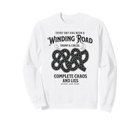 Il Caos Politico Ogni Giorno giace incertezza Trump Circus Felpa