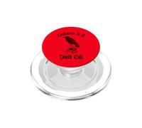Il capitalismo è un teschio di corvo della morte Goth Alternative Punk PopSockets PopGrip per MagSafe