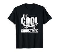Il Capitano Cool delle industrie Maglietta