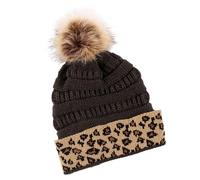 Il cappello caldo del leopardo addensare l'approvvigionamento all'aperto del