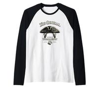 Il Cappello del tricorno del Generale George Washington Maglia con Maniche Raglan