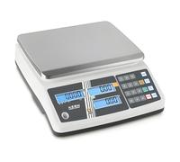 Il Carico Bilancia con approvazione e archiviazione posti per i prezzi degli Articoli [Kern RPB 6 K1DM] precisione fino a 1 G/2 G, portata max. 3 kg/6 kg