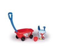 Smoby - Chariot de plage garni Spidey - Fabriqué en France - Pour enfants a part