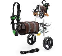 Il carrello regolabile per cani da compagnia di seconda generazione, sedia a rotelle per cani per zampe posteriori, veicolo per la riabilitazione di cani da compagnia, forniture per zampe di cani