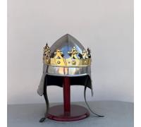 Il Casco Di Re Riccardo Cuore Di Leone, Casco Reale Indossabile Per Larp