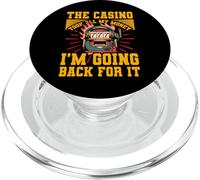 Il Casinò ha preso tutti i miei soldi Torno indietro per questo PopSockets PopGrip per MagSafe