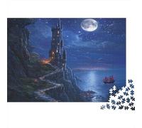 Il castello dei sogni Puzzle 1000 Pezzi Adulti In Resistente E Durevole, Un Puzzles Per Gioco Educativo Per La Sgonfiatina, Ideale Per Vacanza Relax, 70x50cm/1000pcs
